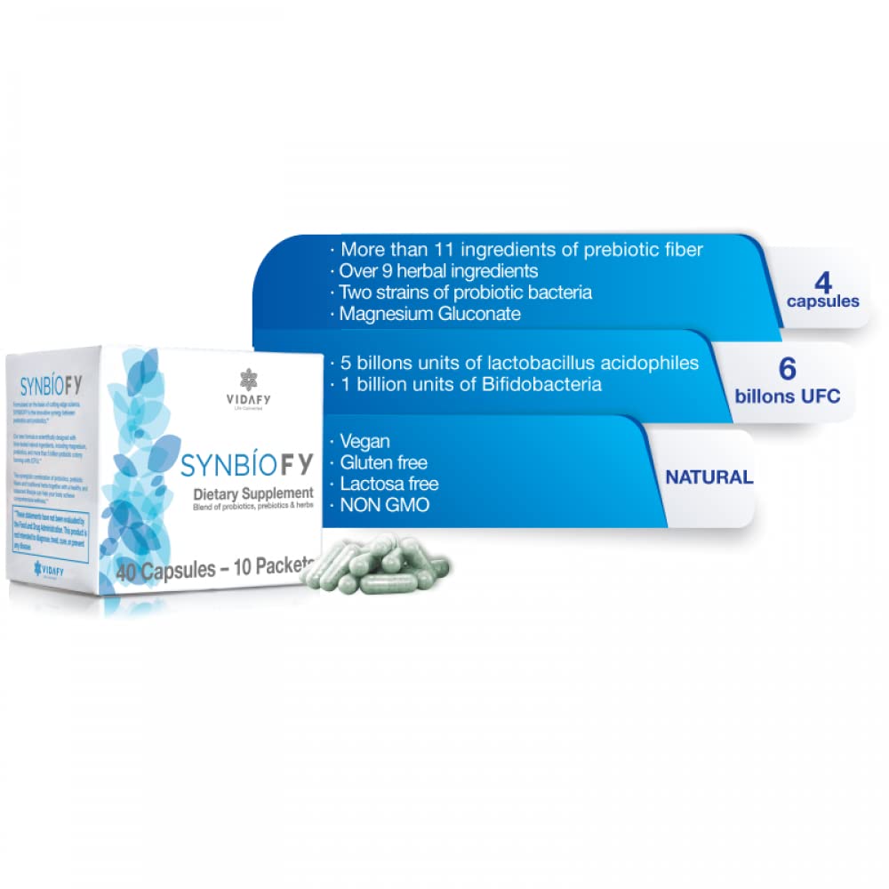Vidafy Synbiofy Capsule 120 Capsules