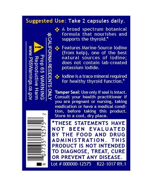 Quantum Nutrition Thyroid Support Supplement Capsule 60