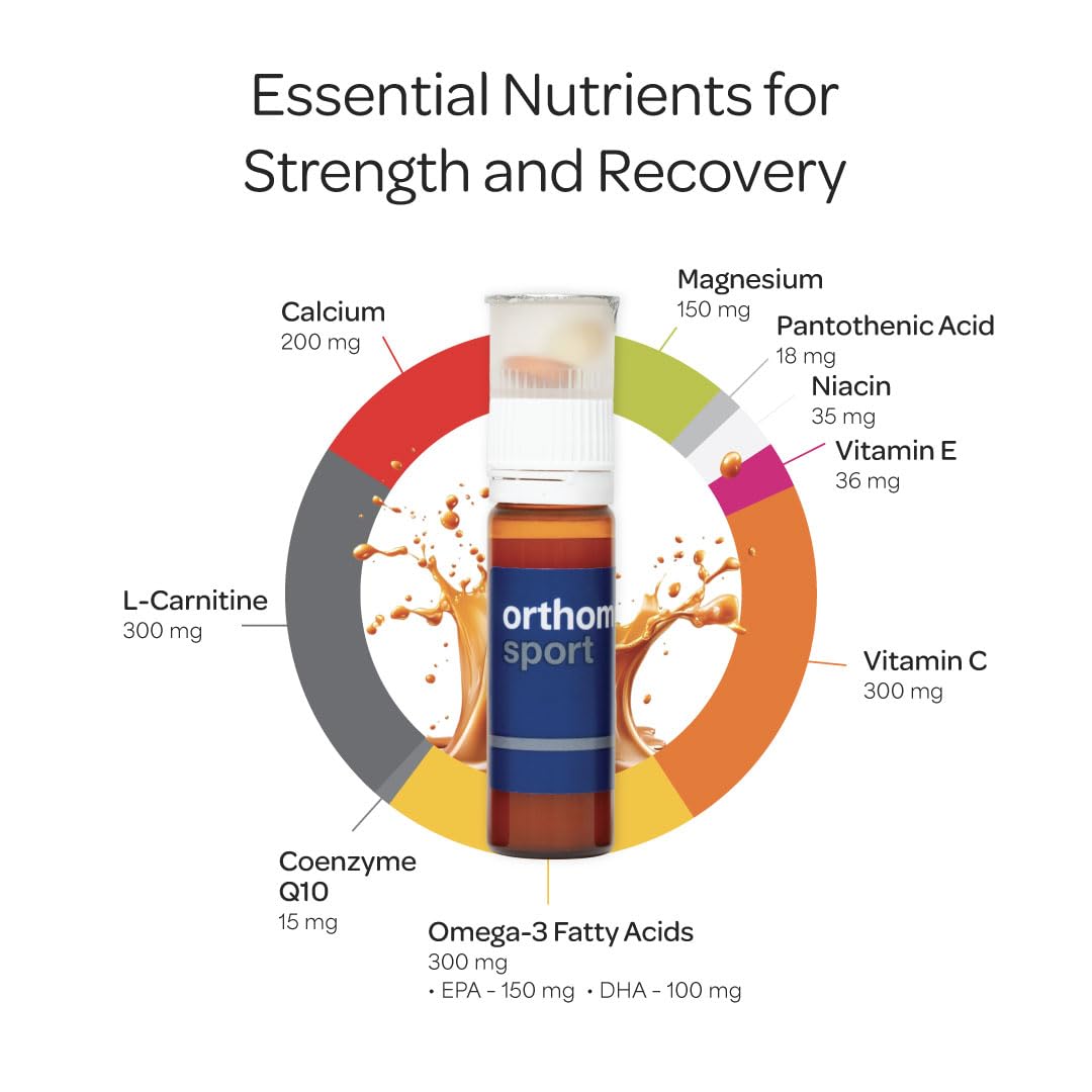 Orthomol Sport Sports Nutrition Capsules, 7 Capsules