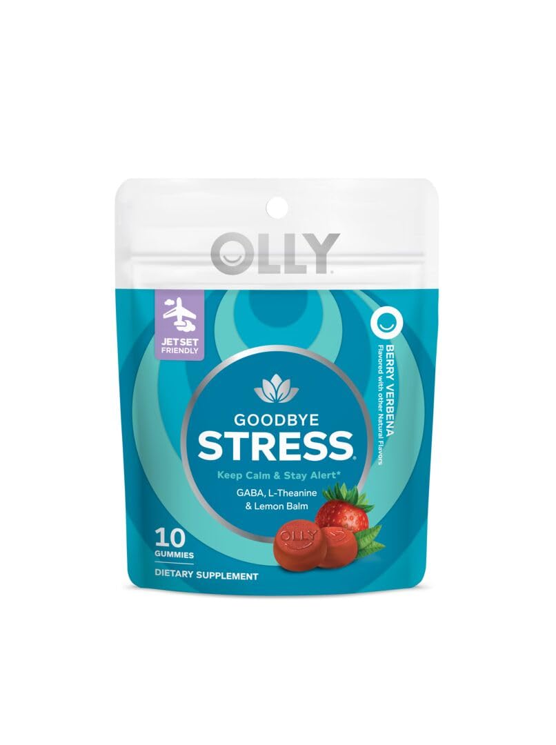 OLLY Goodbye Stress Gummies 10 Count