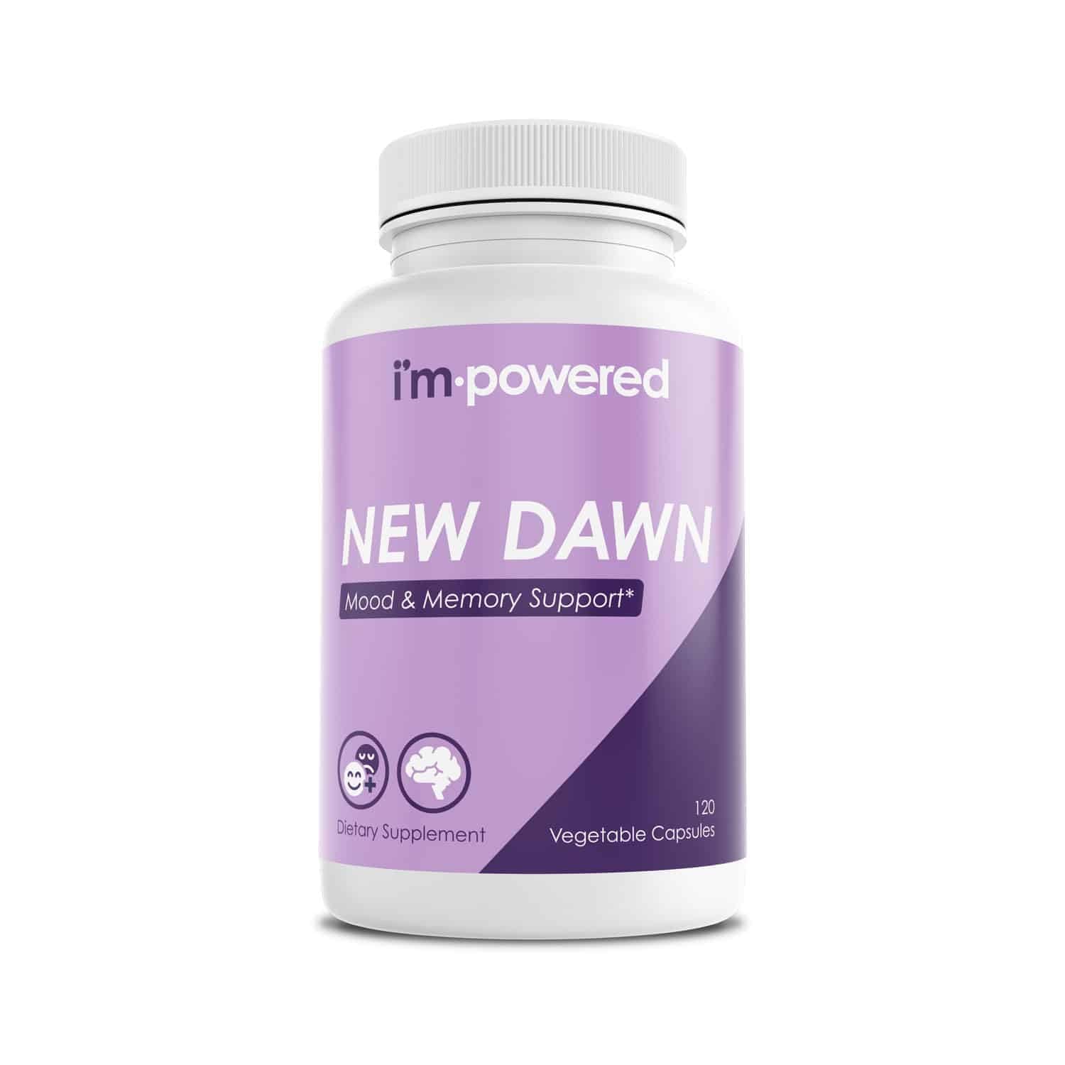 I'm Powered New Dawn Lithium Orotate 10mg, 120 Capsules