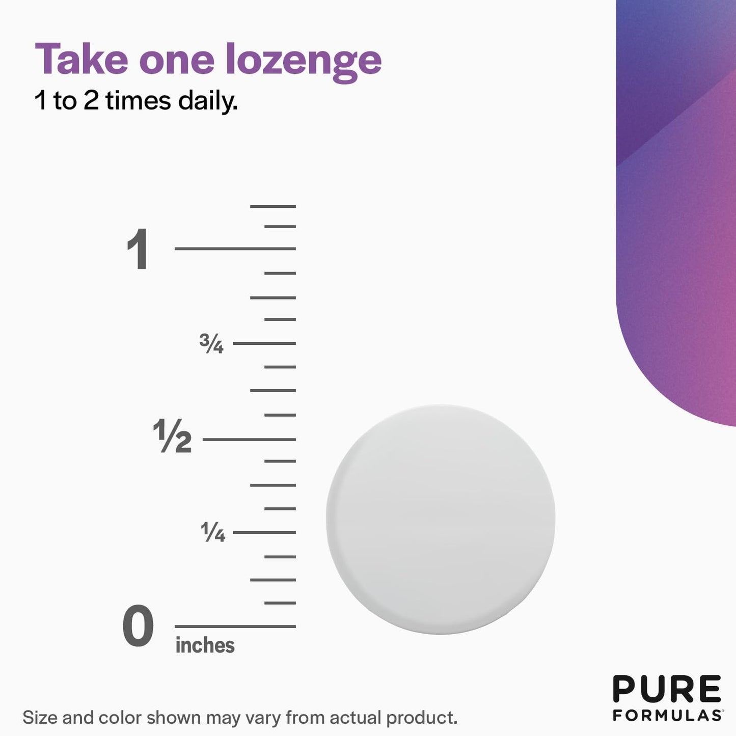 PureFormulas Methyl B12 Lozenges for Energy Boost & Nervous System Support Softgel 100 Count