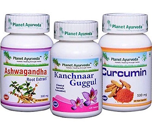 Planet Ayurveda Swollen Lymph Nodes Care Pack Ayurvedic Remedy 6 Capsules