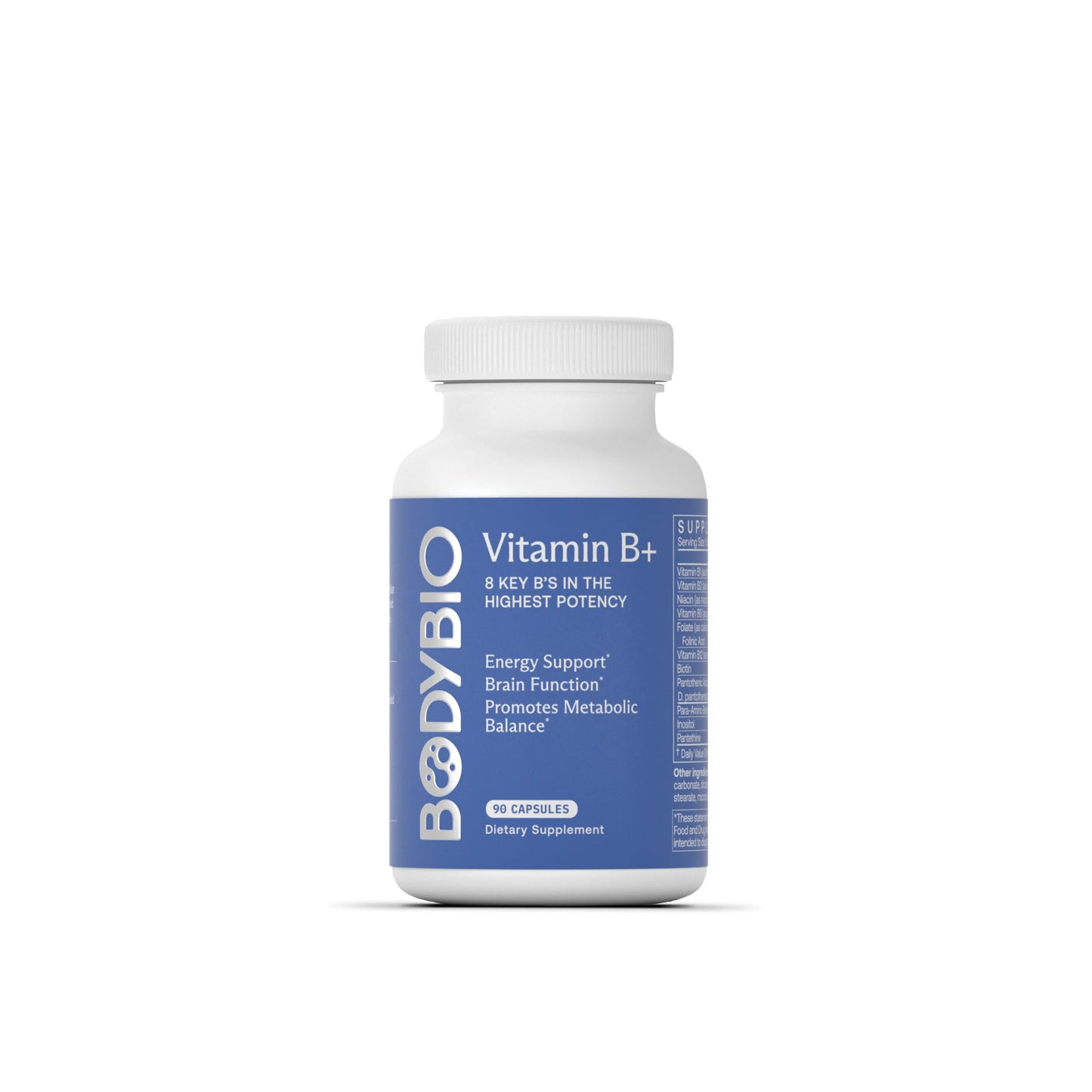 BodyBio Vitamin B Complex Capsule 90 Capsules