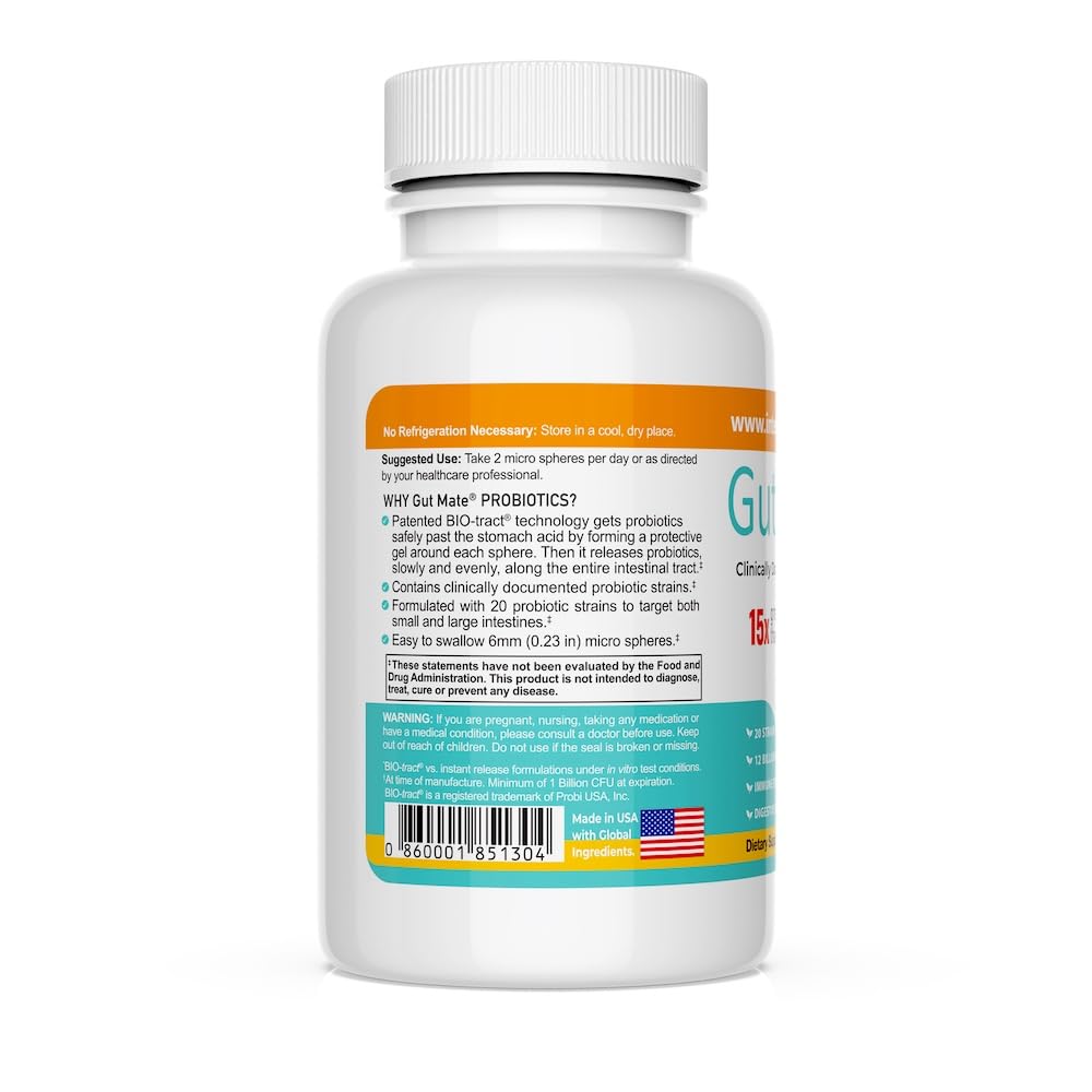 Gut Mate Probiotics Tablet 120 Count