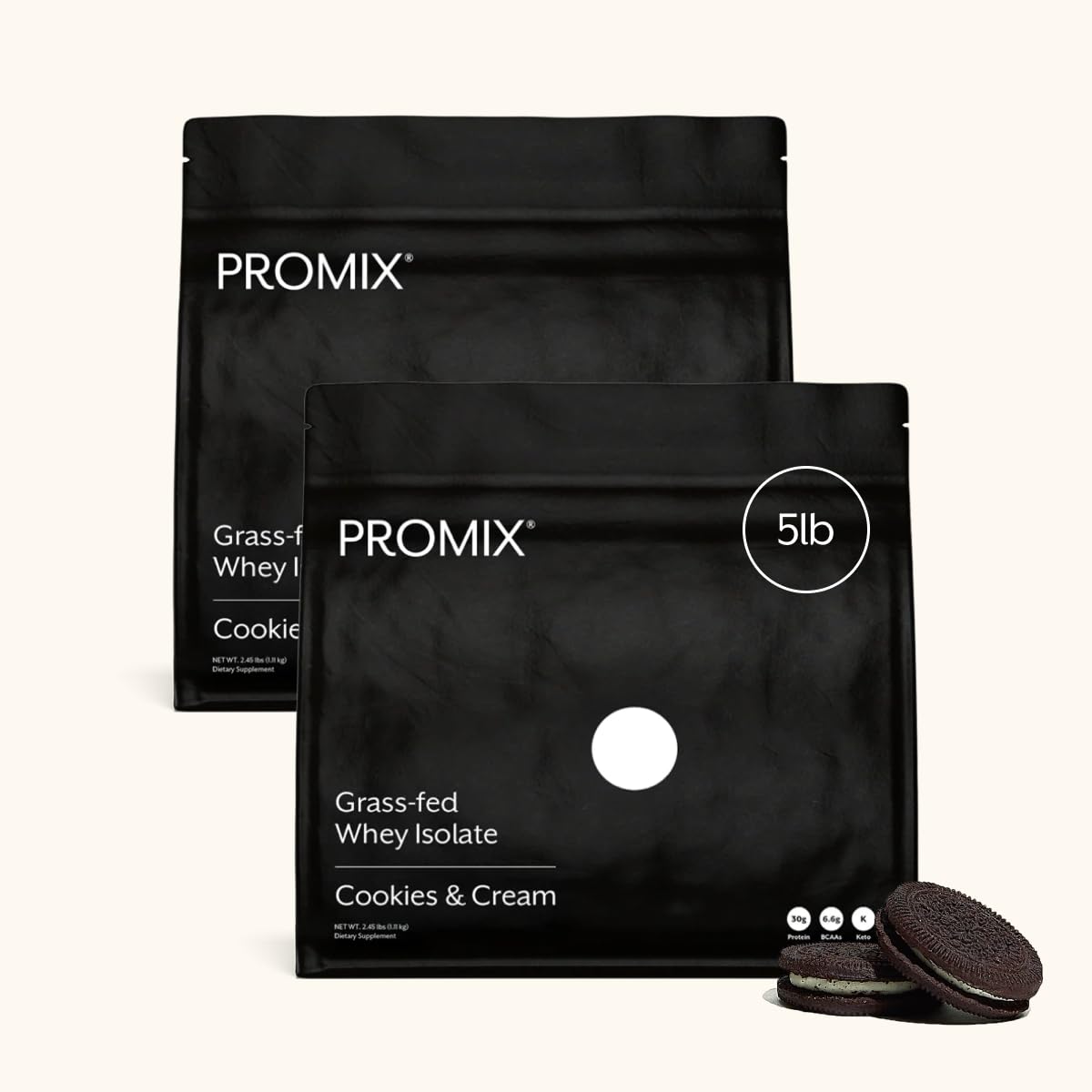 ProMix Nutrition Whey Protein Isolate Powder, 80