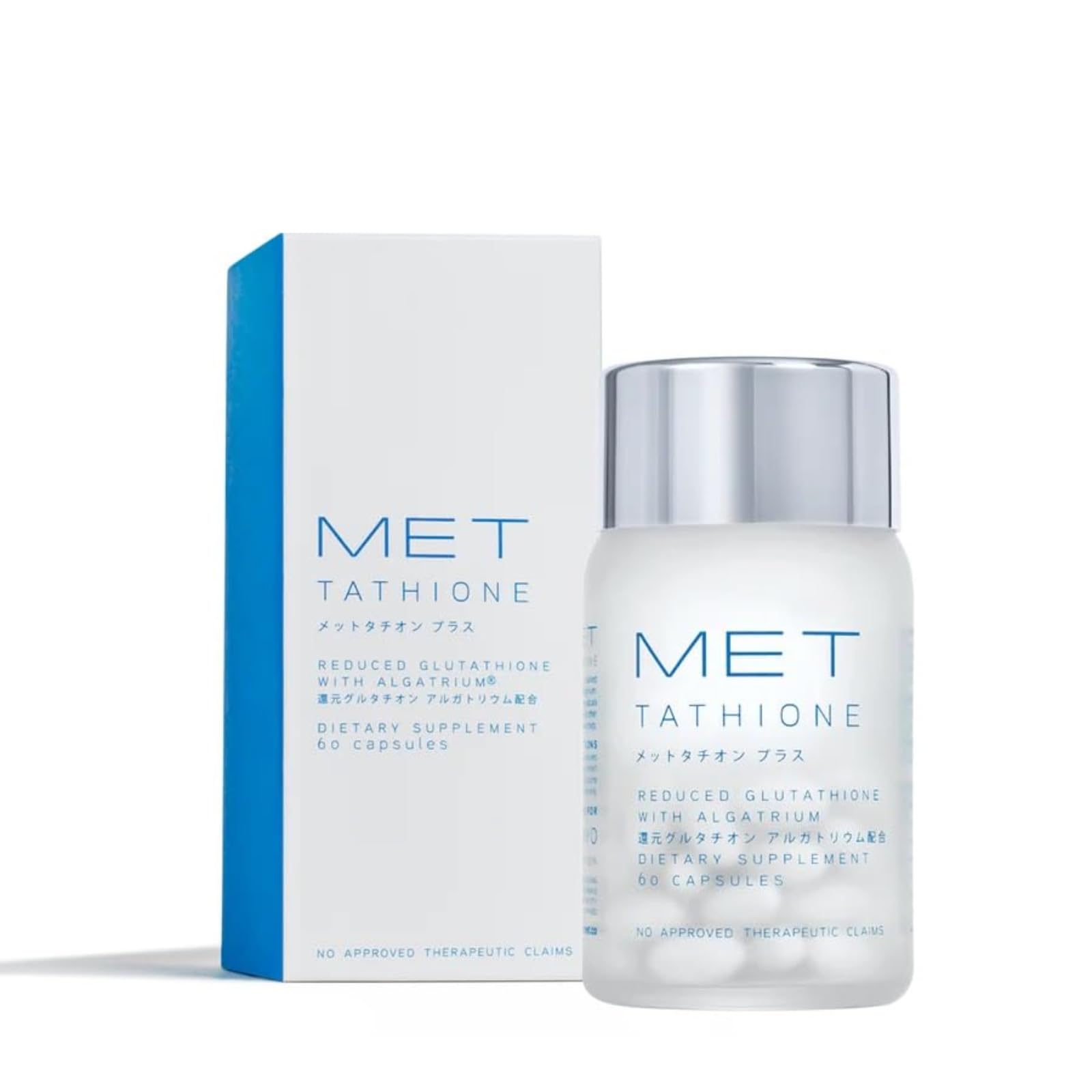 Met tathione Soft Gel Glutathione Capsules with Algatrium, 60 Count