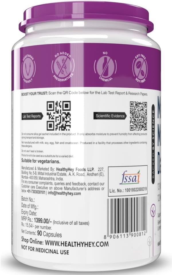 Generic MultiVitamin for Men - Multi-VIT Daily Capsules, 90 Count