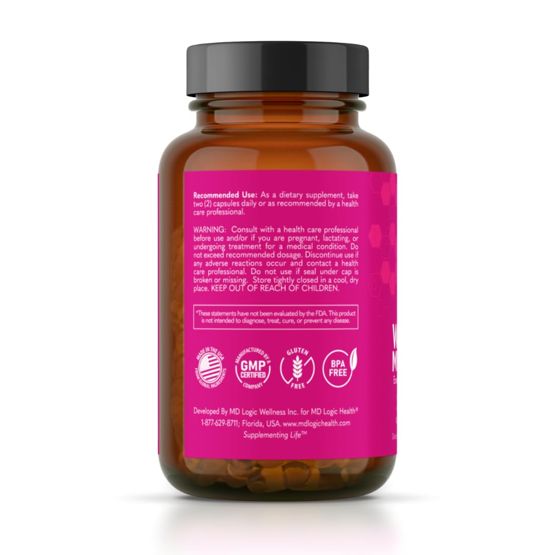 MD Logic Health Women's Multi Plus Capsules 120 Count