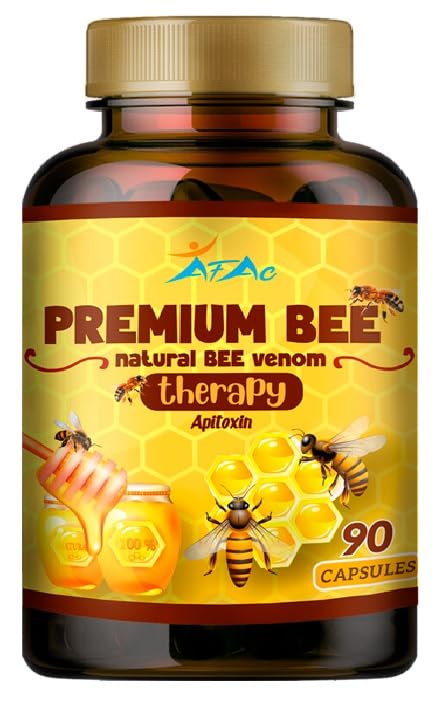 VITAMISAN Bee Venom with Glucosamine Sulfate and Manuka Honey Capsules, 90 Count