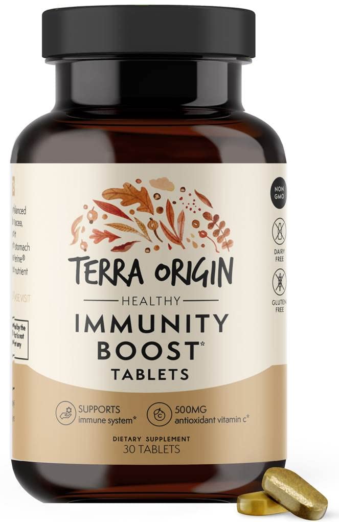 TERRA ORIGIN Immunity Support Supplement Tablet, 30 Count