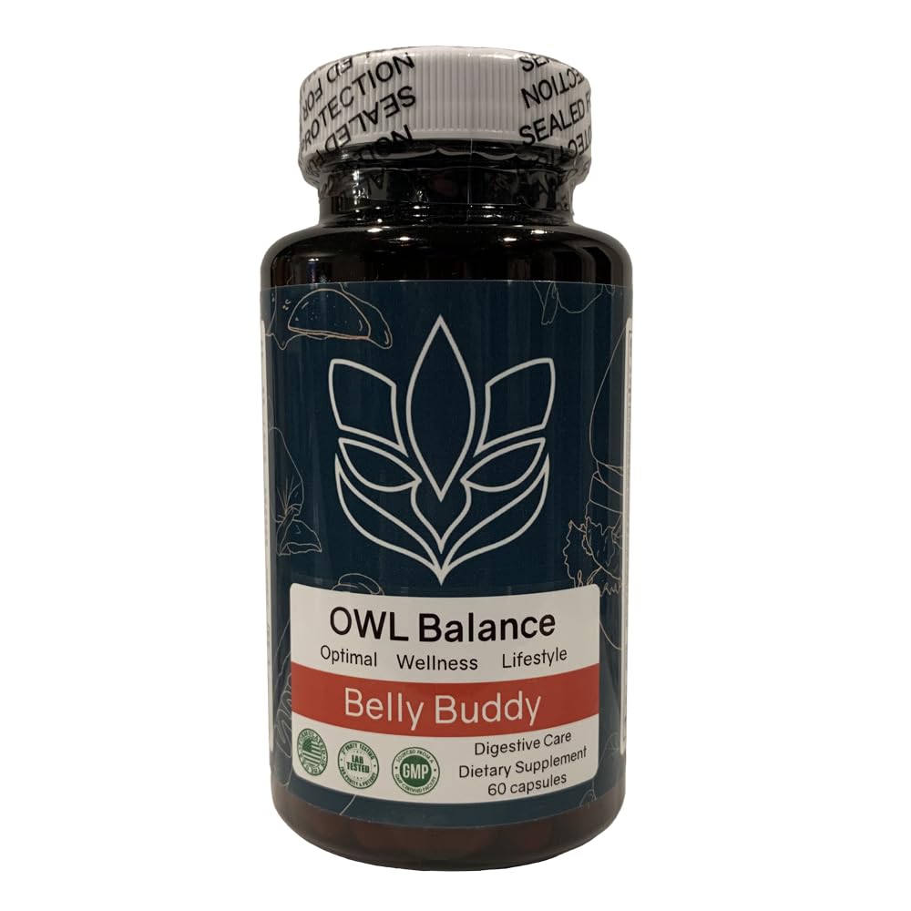 OWL Balance Belly Buddy Advanced Gut Health Support Capsule, 1 Count