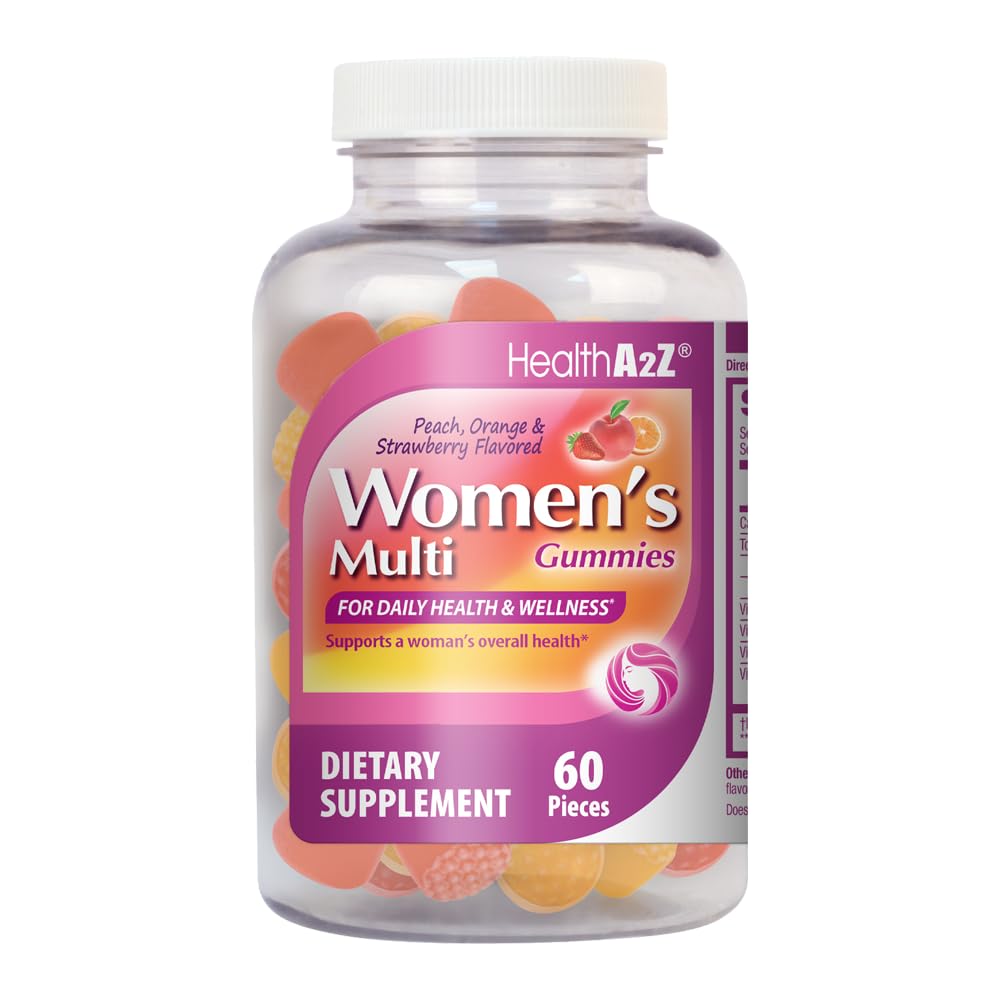NutraA2Z Women Multivitamin Gummies, 60 Count