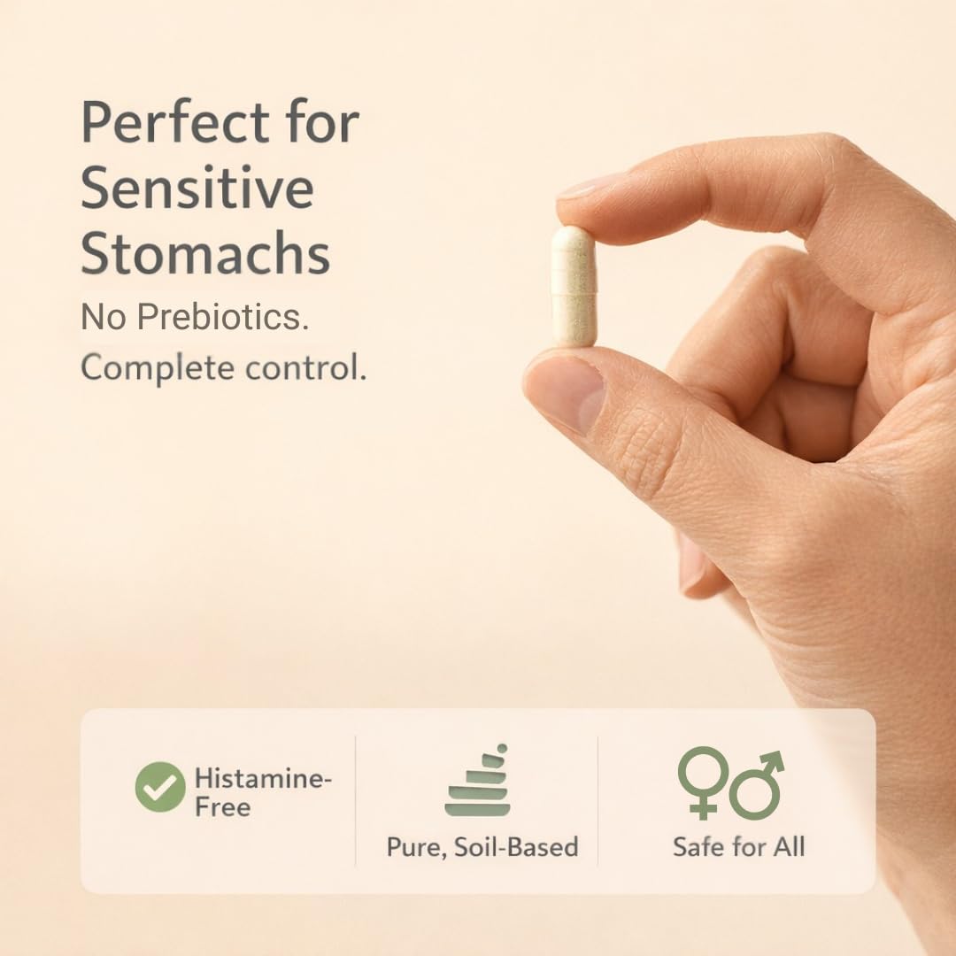 Lifted Naturals SBO Mood Boost Spore-Based Probiotic Capsules 60 Count