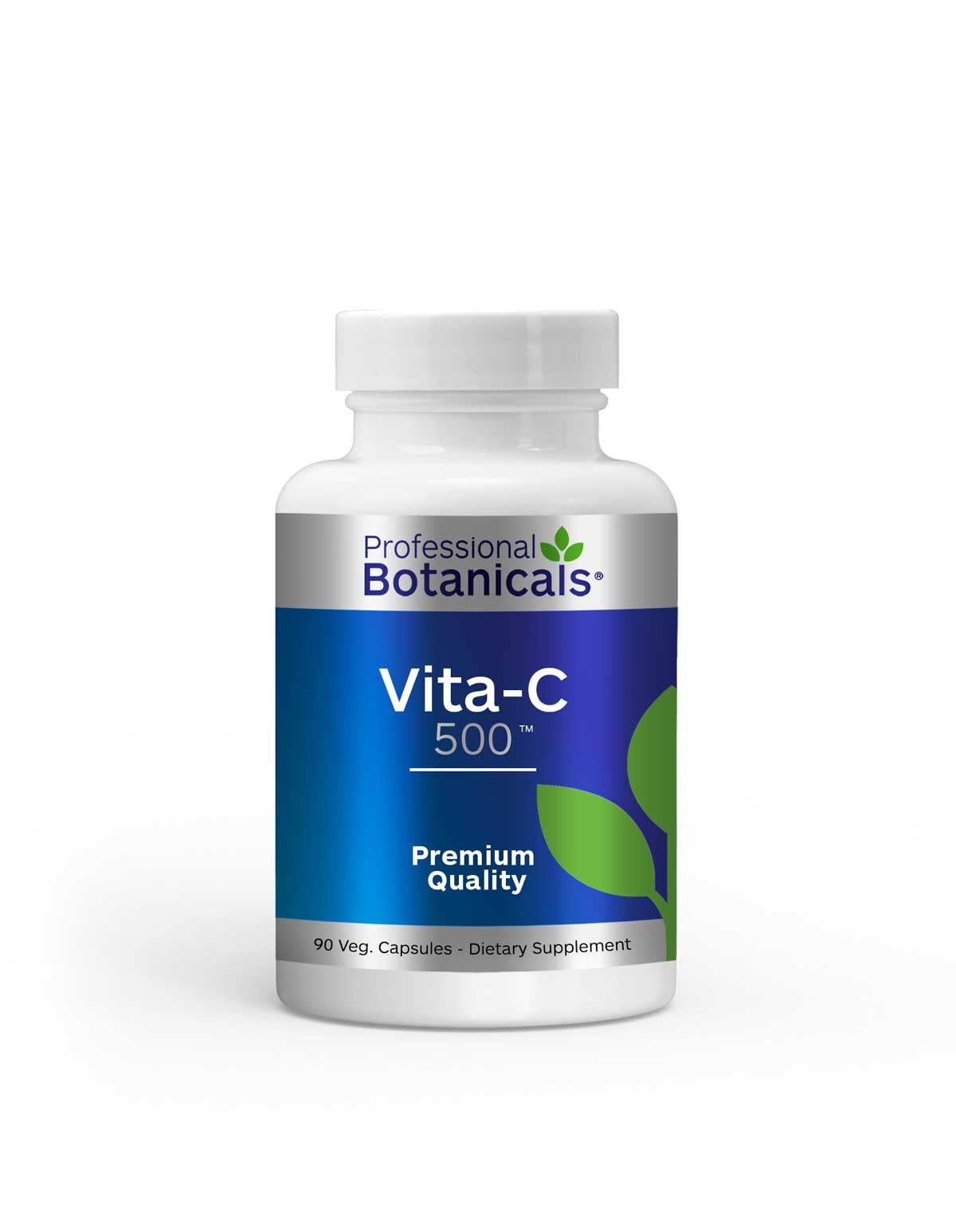 Professional Botanicals Vita C 500 Capsules, 90 Count