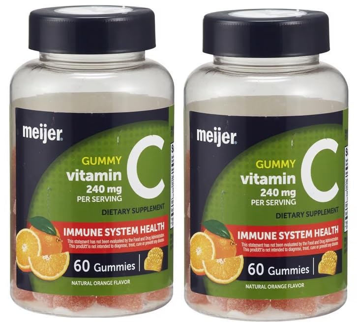 Kasa Style Vitamin C 240 mg per Serving Chewable, 60 Gummies