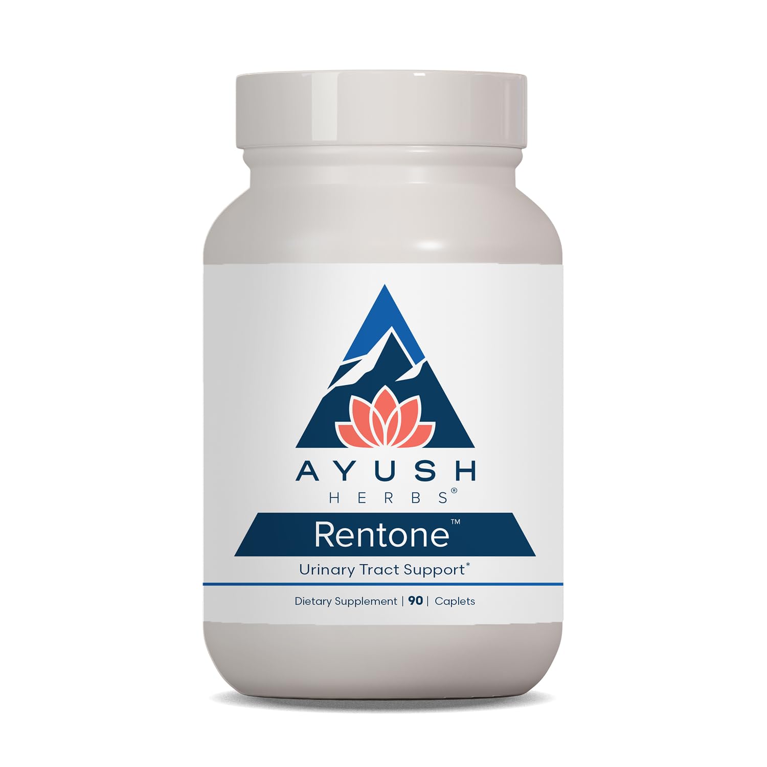 Ayush Herbs Rentone Kidney Support Supplement with Cranberry Caplets 90 Count