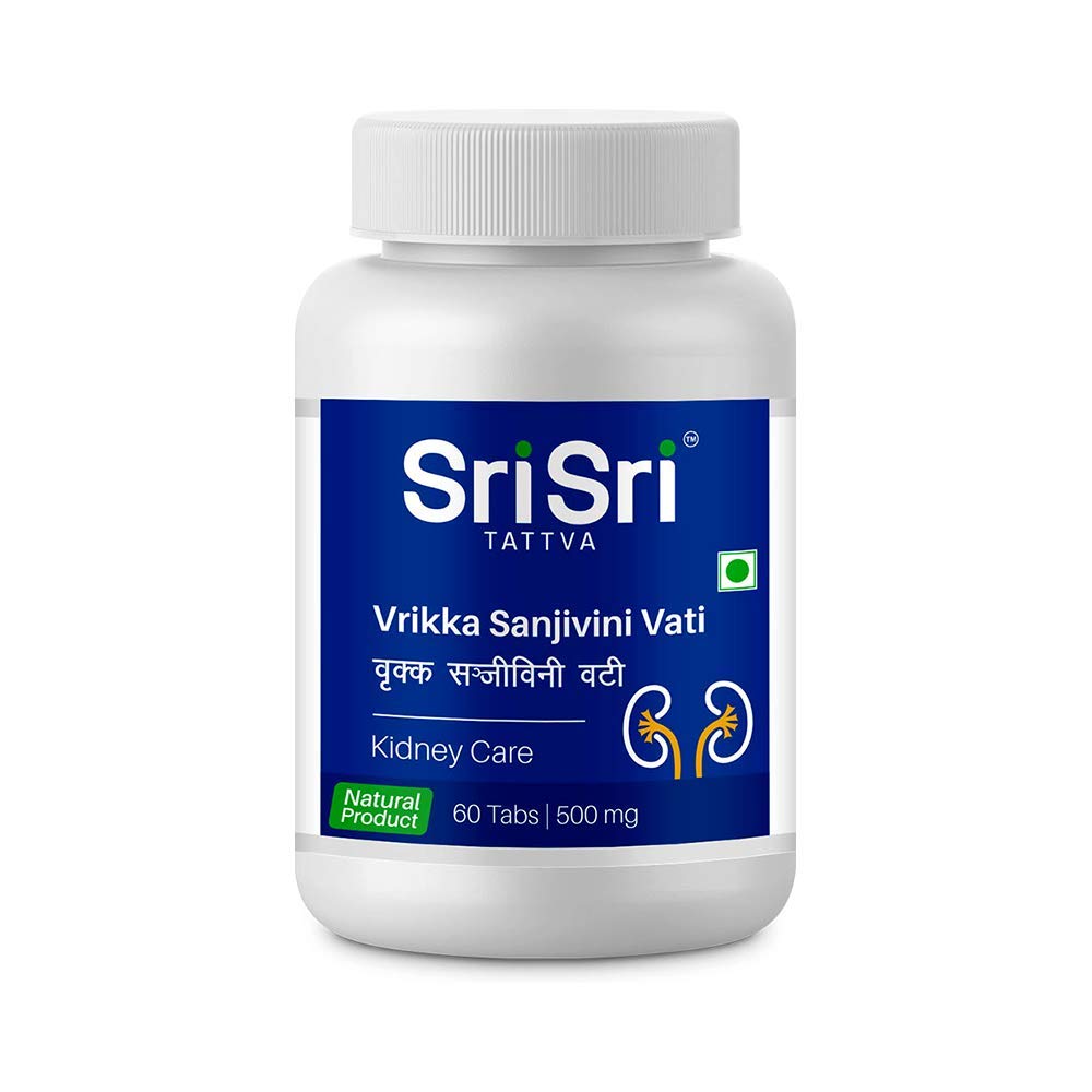 NWIL Sri Sri Tattva Vrikka Sanjivini Vati Tablets 60