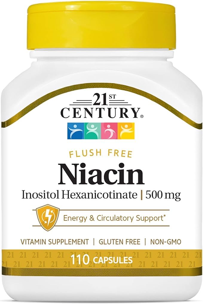 SMART MONKEY TECHNOLOGIES Niacin 500mg Flush Free Capsules, 220 Capsules