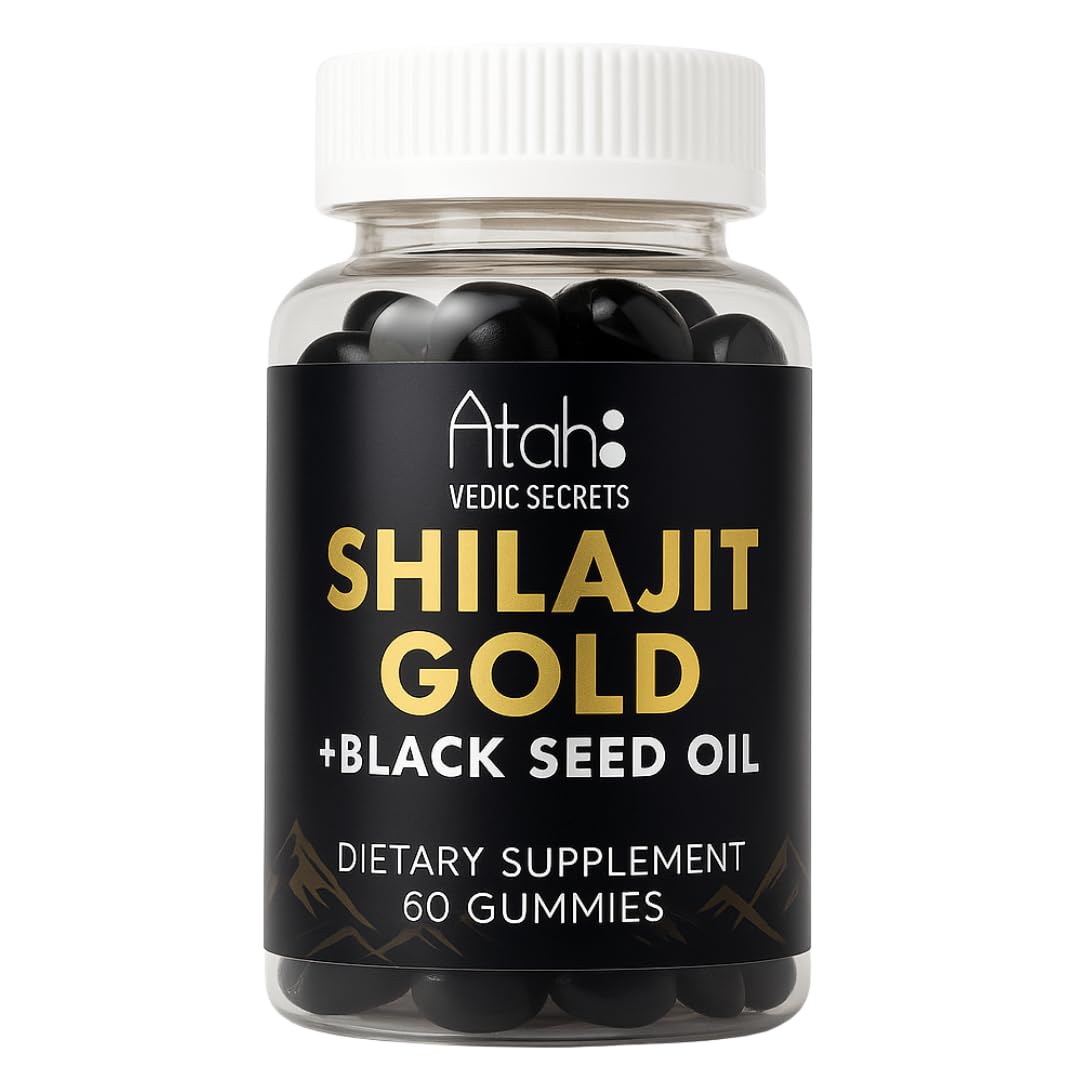 ATAH VEDIC SECRETS Himalayan Shilajit Gummies 60 Gummies
