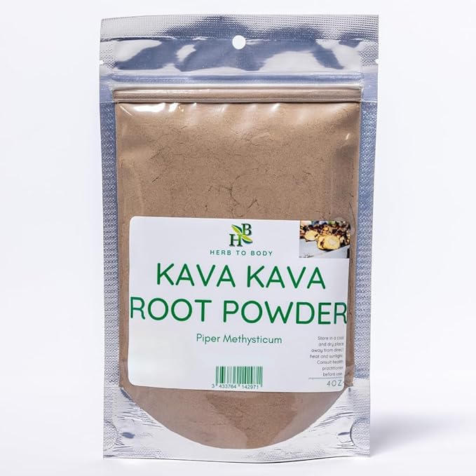 Herb To Body Kava Kava Root Powder, 4 oz