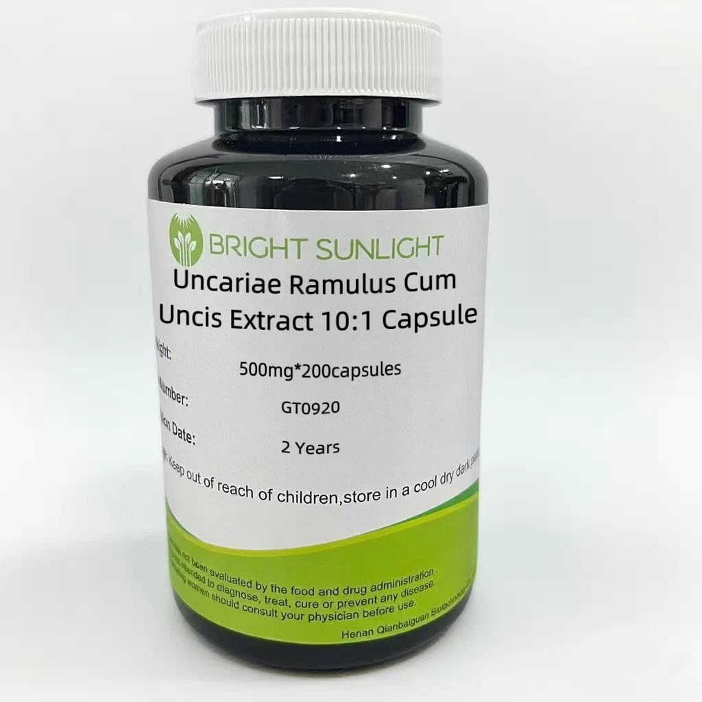 Bright sunlight Uncariae Ramulus Cum Uncis Extract 10:1 Capsule 200