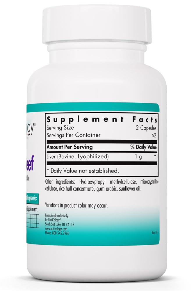 Allergy Research Group NutriCology Lumbrokinase - Delayed Release Enzyme Complex Capsules 125