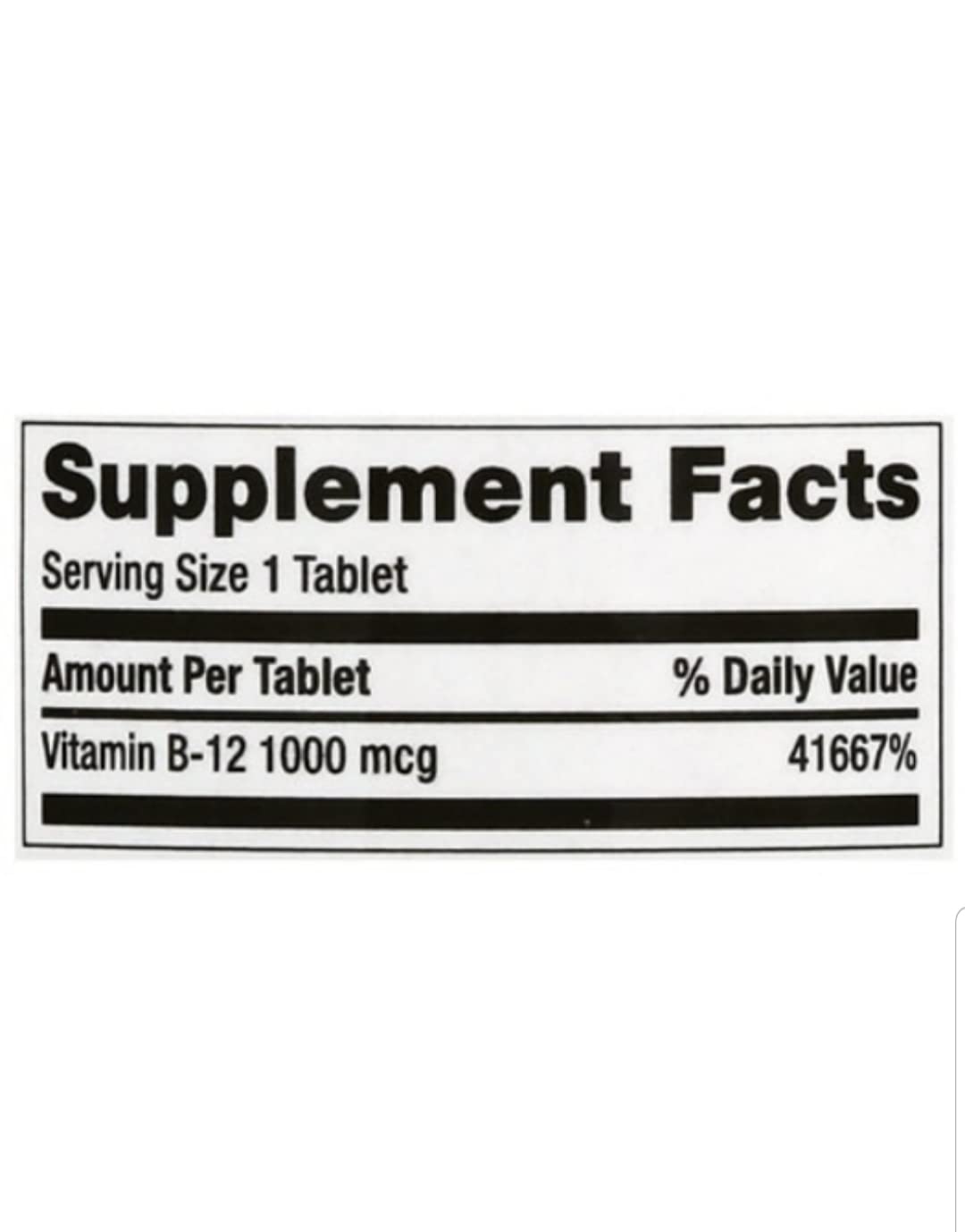 Finest Nutrition B-12 1000mcg 60 Tablets, 2 Bottles
