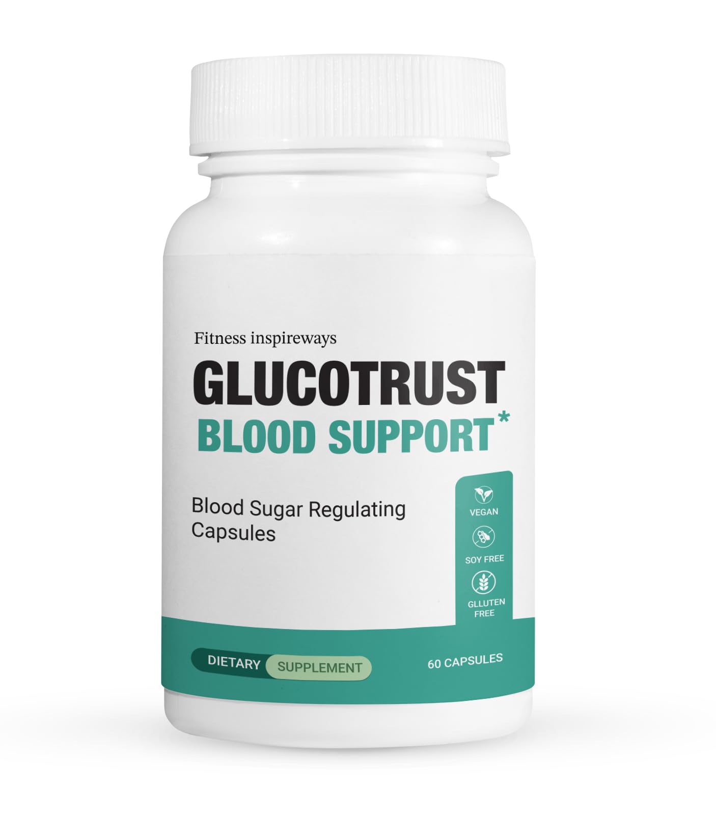 Fitness InspireWays GlucoTrust Advanced Blood Formula Capsules 60 Capsules
