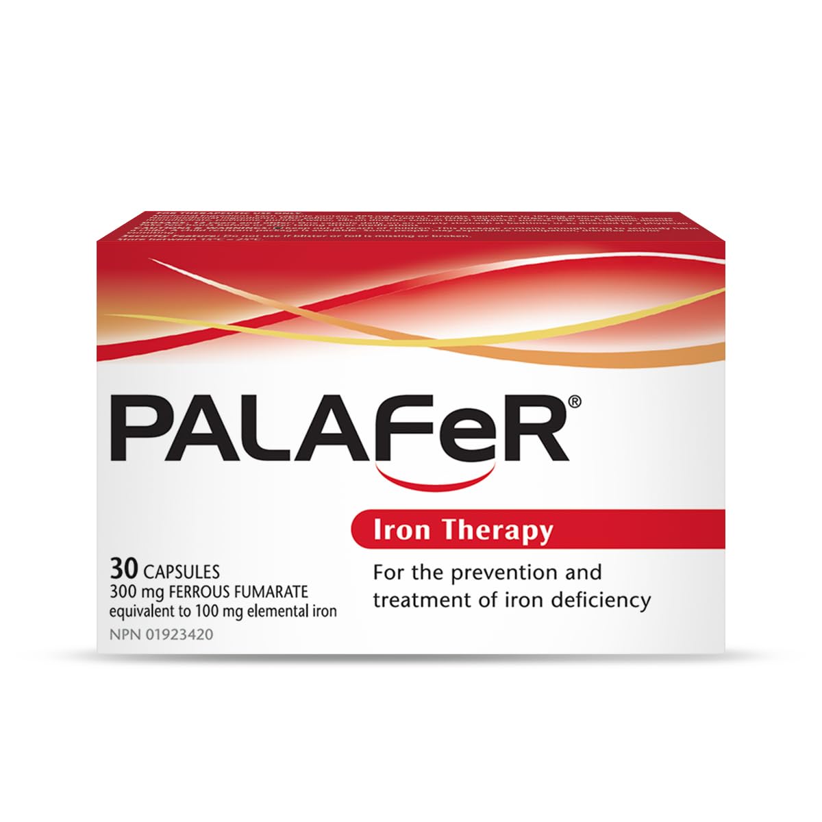Palafer Iron Therapy for Iron Deficiency Capsule 30 Count