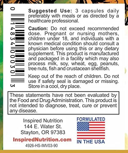 Inspired Nutrition Infla-Mazing+ 90 Capsules