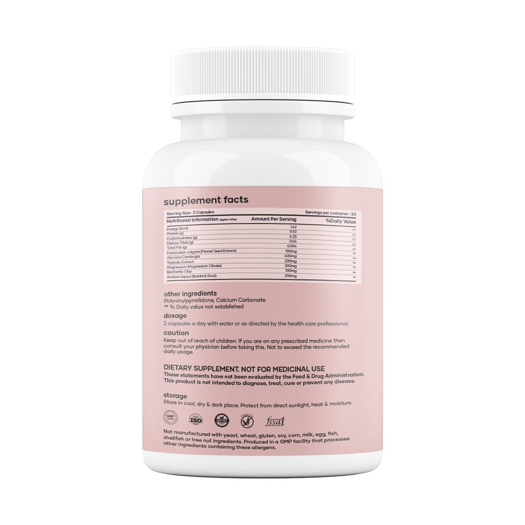 mars by GHC TrimActive Max Colon & Detox Flush, Waist Trimming Complex, Gut Cleanse, Digestive System Support, Stool Softener & Reduced Bloating & Occasional Constipation Relief Capsule 1