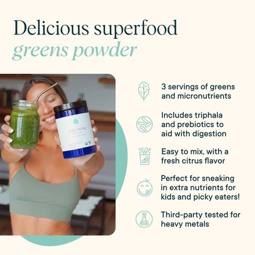 Ora Organic Greens Powder & Protein Power Bundle, Powder, 2-Pack
