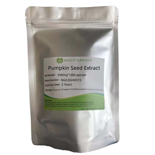 Bright Sunlight Pumpkin Seed Extract Capsule 500mg, 100 Capsules