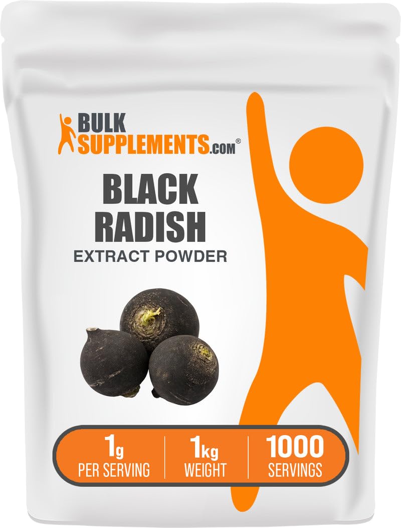 BulkSupplements Black Radish Extract Powder 35.27 Ounce