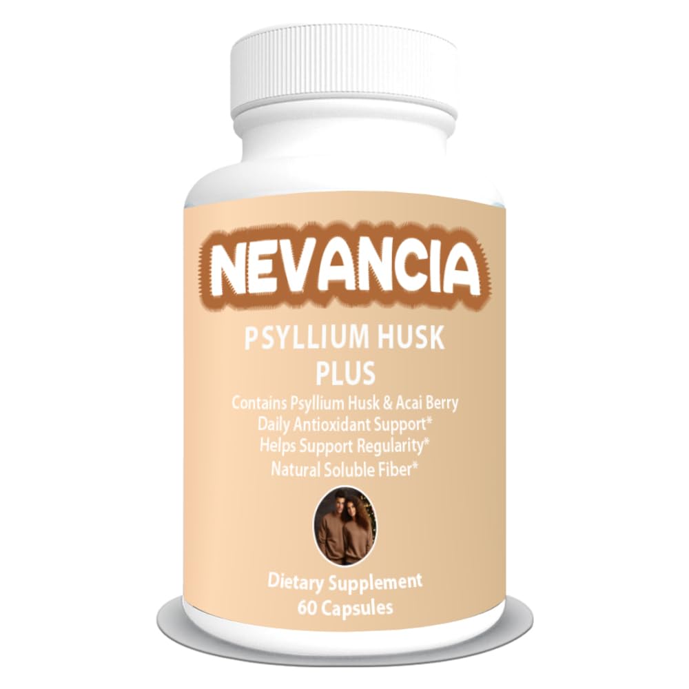 Nevancia Psyllium Husk Plus 60 Capsules