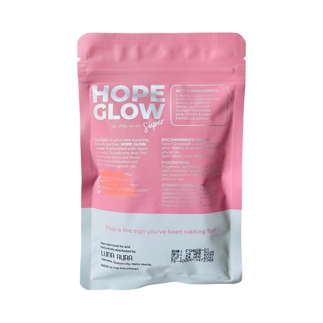 Generic Luna Aura Hope Glow Super 700mg Capsule, 60 Count