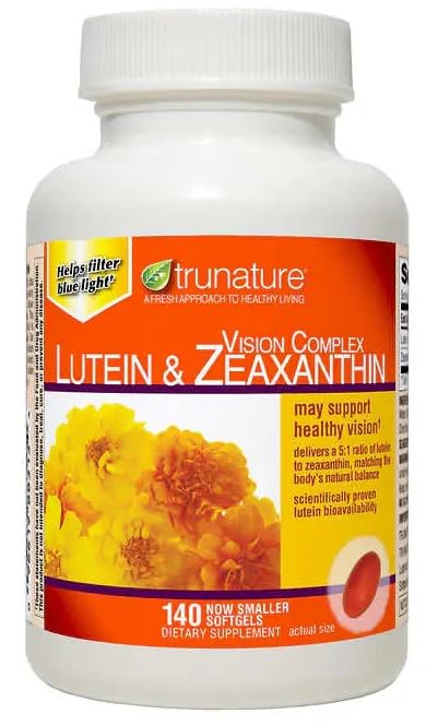 Vision Complex Lutein & Zeaxanthin Softgels, 140 Count