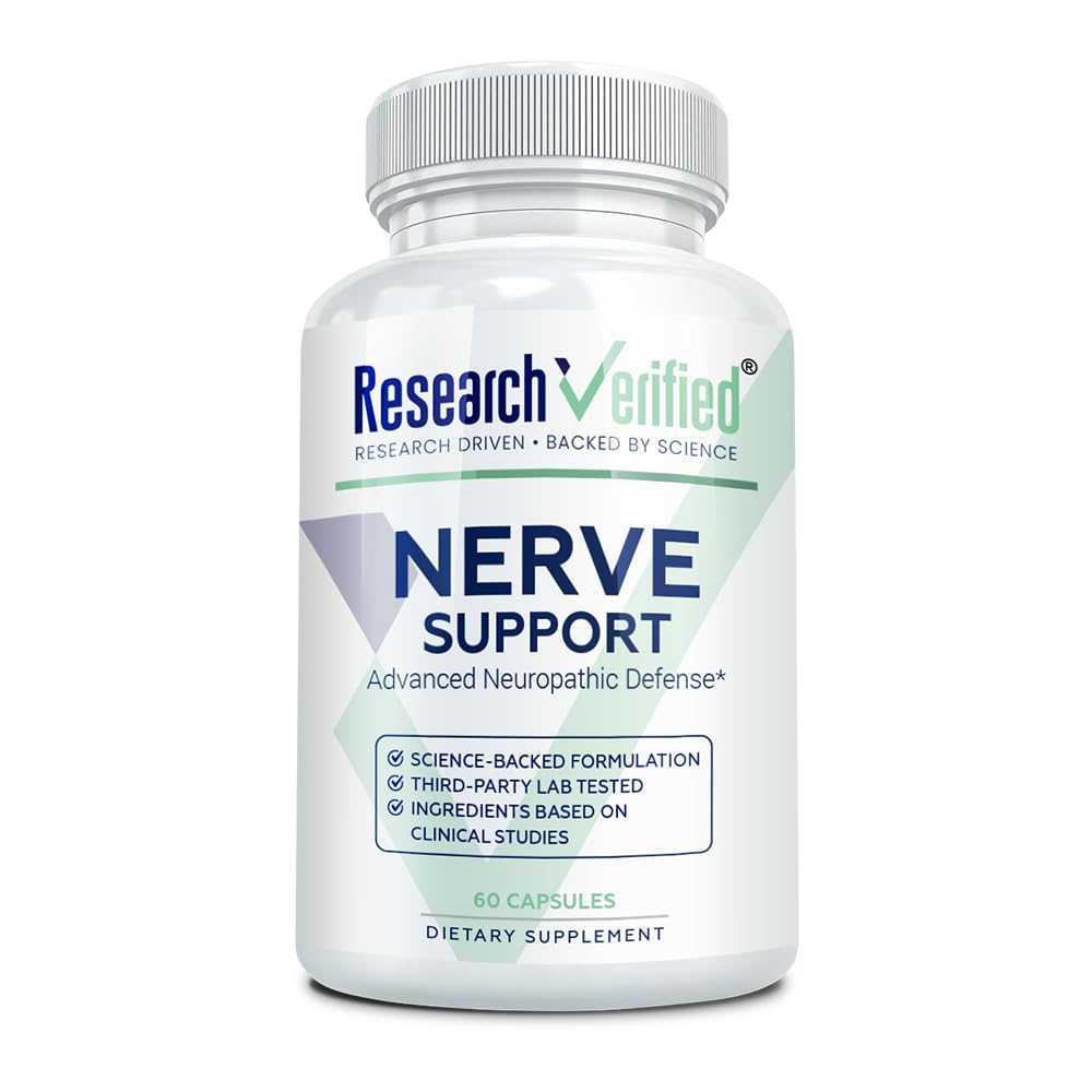 Research Verified Nerve Supplement Capsules 60