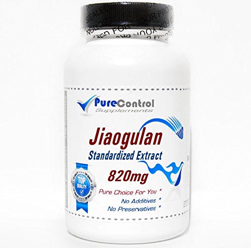 PureControl Supplements Jiaogulan Standardized Extract 820mg Capsules, 180 Capsules