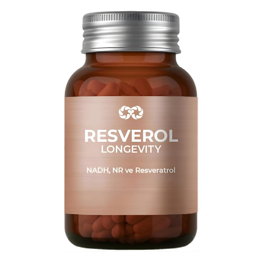 Resverol NAD Supplement with Nicotinamide Riboside (NR), Antioxidant Formula, Vegan, Non-GMO, Gluten Free, 30 Capsules