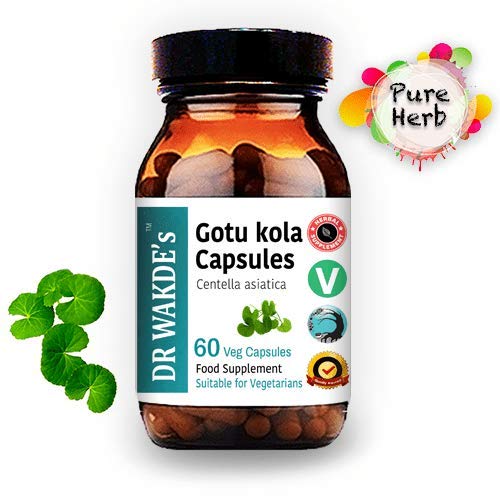 DR WAKDE'S Gotu Kola Capsules 60 Veg Caps