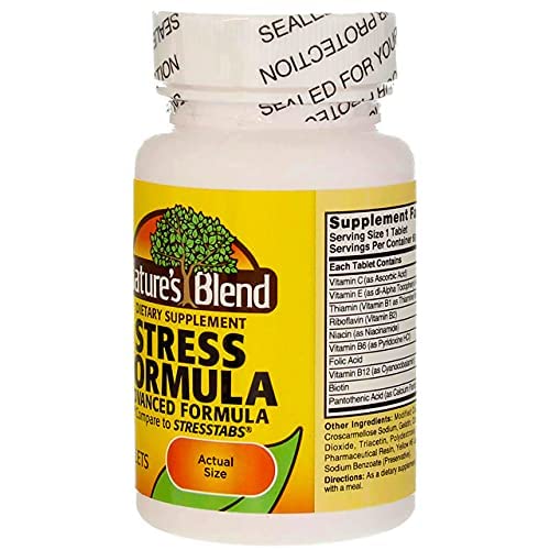 Nature's Blend Stress Formula Vitamins 60 Tablets