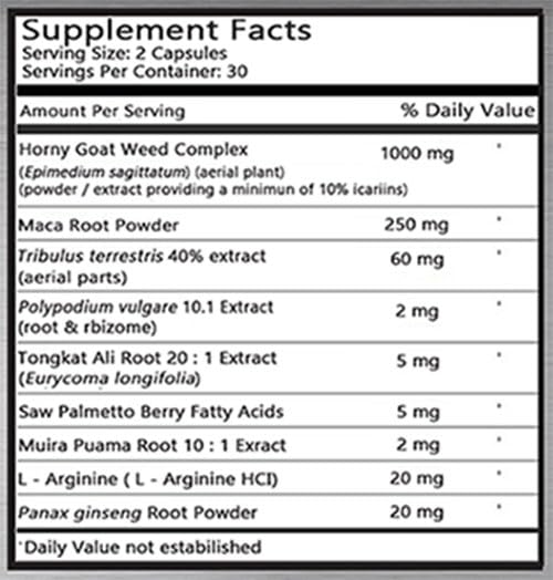 Health Solution Prime Longjack Tongkat Ali Complex Capsules 120