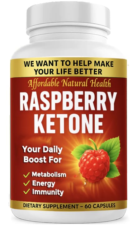 Heaven's Gate Raspberry Ketone Capsules 1000 mg, Pack of 2