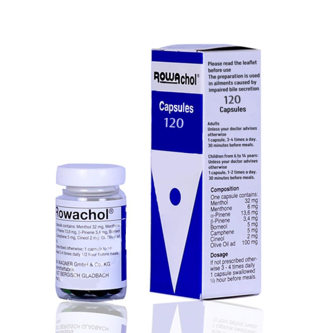 Generic Rowachol 120 Capsules