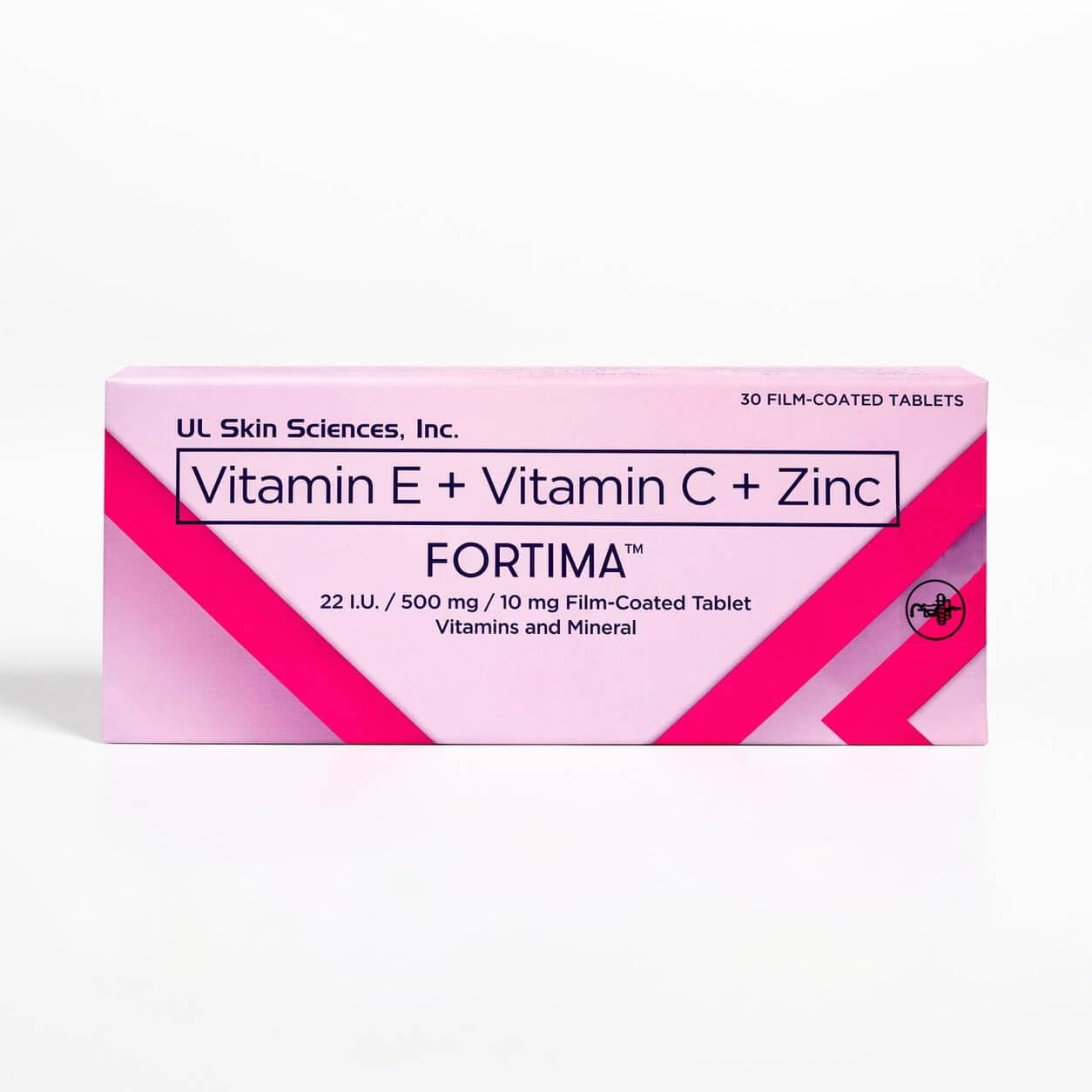 Generic Fortima Vitamin E + Vitamin C + Zinc Tablets Film-Coated Tablet, 30 Tablets