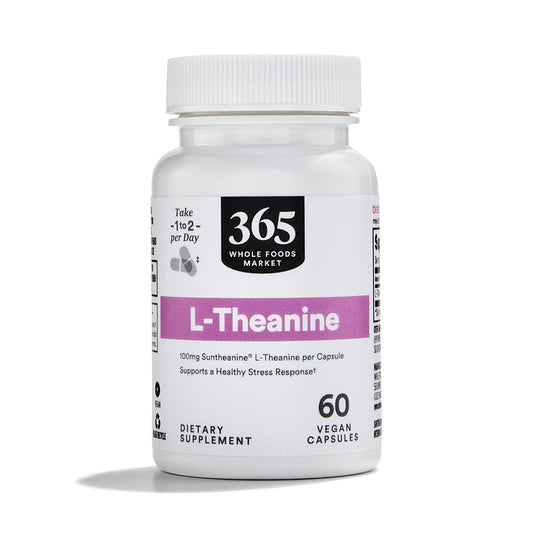 Whole Foods Market, L-Theanine 100 MCG 60 CT