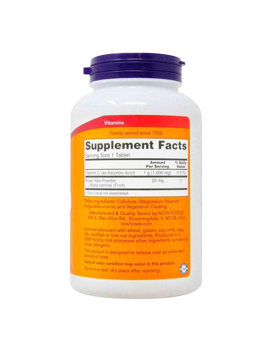 NOW Foods C-1000 Capsule, 4 Pack