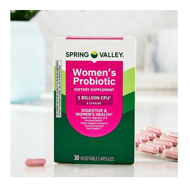 H4U Extra Strength Probiotic Vegetable Capsules for Digestive Health Tablet, 30 Count